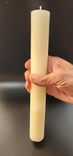 1.25" or 1.5" in Diameter Ivory Altar Candle Pure 100% Beeswax Church candles 8", 12", or 24" H. bulk wholesale