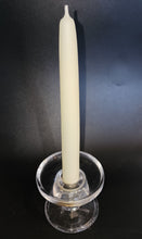 Off white/Ivory Beeswax tapers 7/8" base 8" H