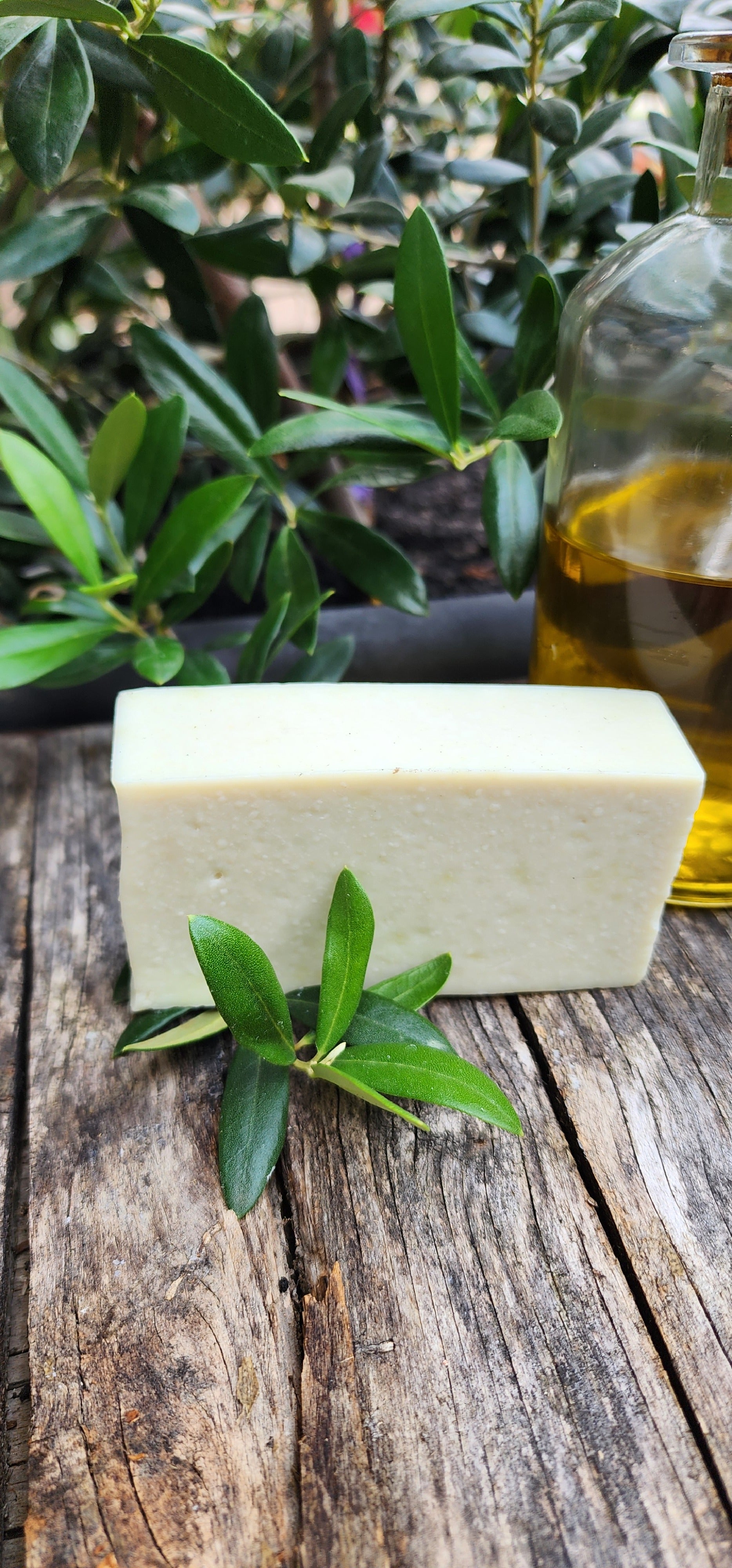 Traditional Castile Soap Bar - 100% Spanish Extra Virgin Olive Oil Soap Unscented Gentle Bar for Sensitive Skin Handmade