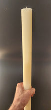 1.25" or 1.5" in Diameter Ivory Altar Candle Pure 100% Beeswax Church candles 8", 12", or 24" H. bulk wholesale