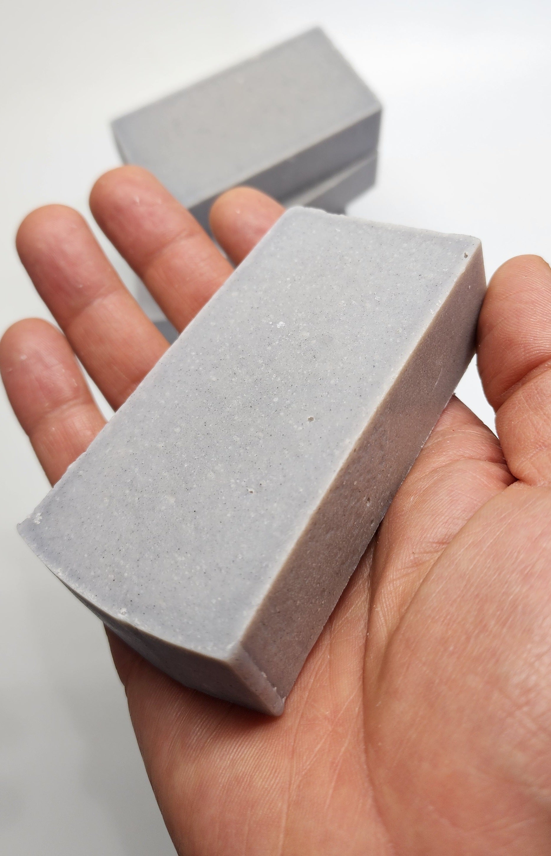 Lavender Tallow soap with Indego plant and Koalin Clay, Moisturizing soap cold process