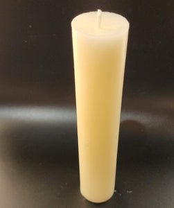 1.25" or 1.5" in Diameter Ivory Altar Candle Pure 100% Beeswax Church candles 8", 12", or 24" H. bulk wholesale