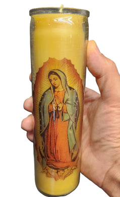 Our Lady of Guadalupe Pure Beeswax 8