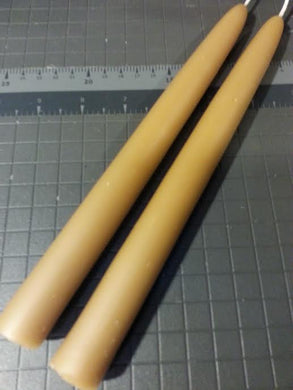 Beeswax taper candles for standard size candle holders 7/8