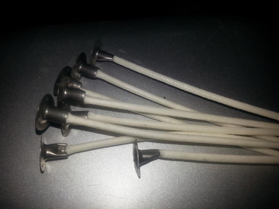 Pre-Tabbed wicks cotton square braided 9