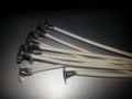 Pre-Tabbed wicks cotton square braided 9" Long-CHOOSE A SIZE