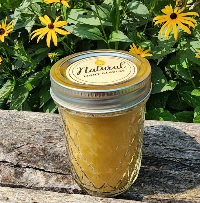 40-50 hours Beeswax jar candle